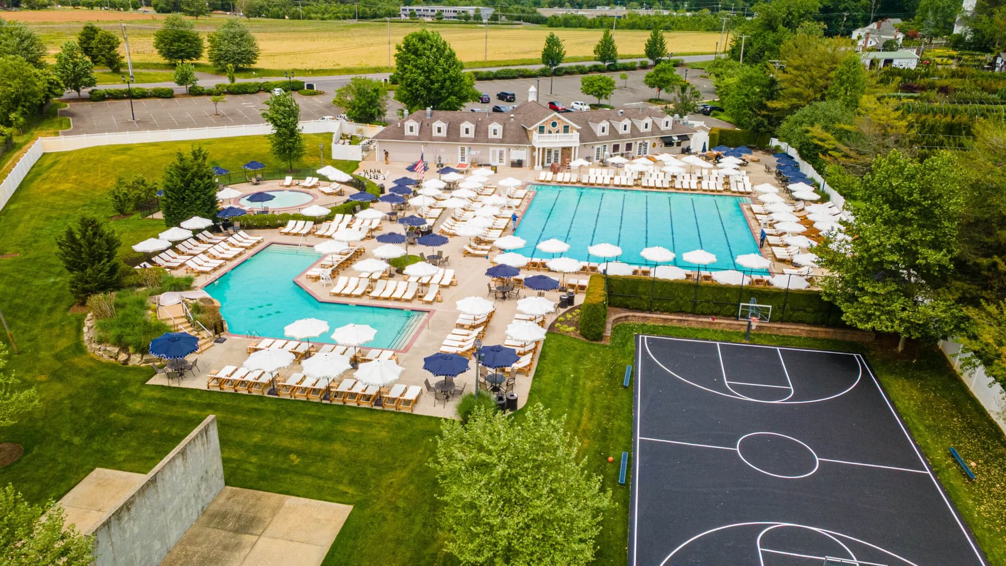 Howell Pointe from above
