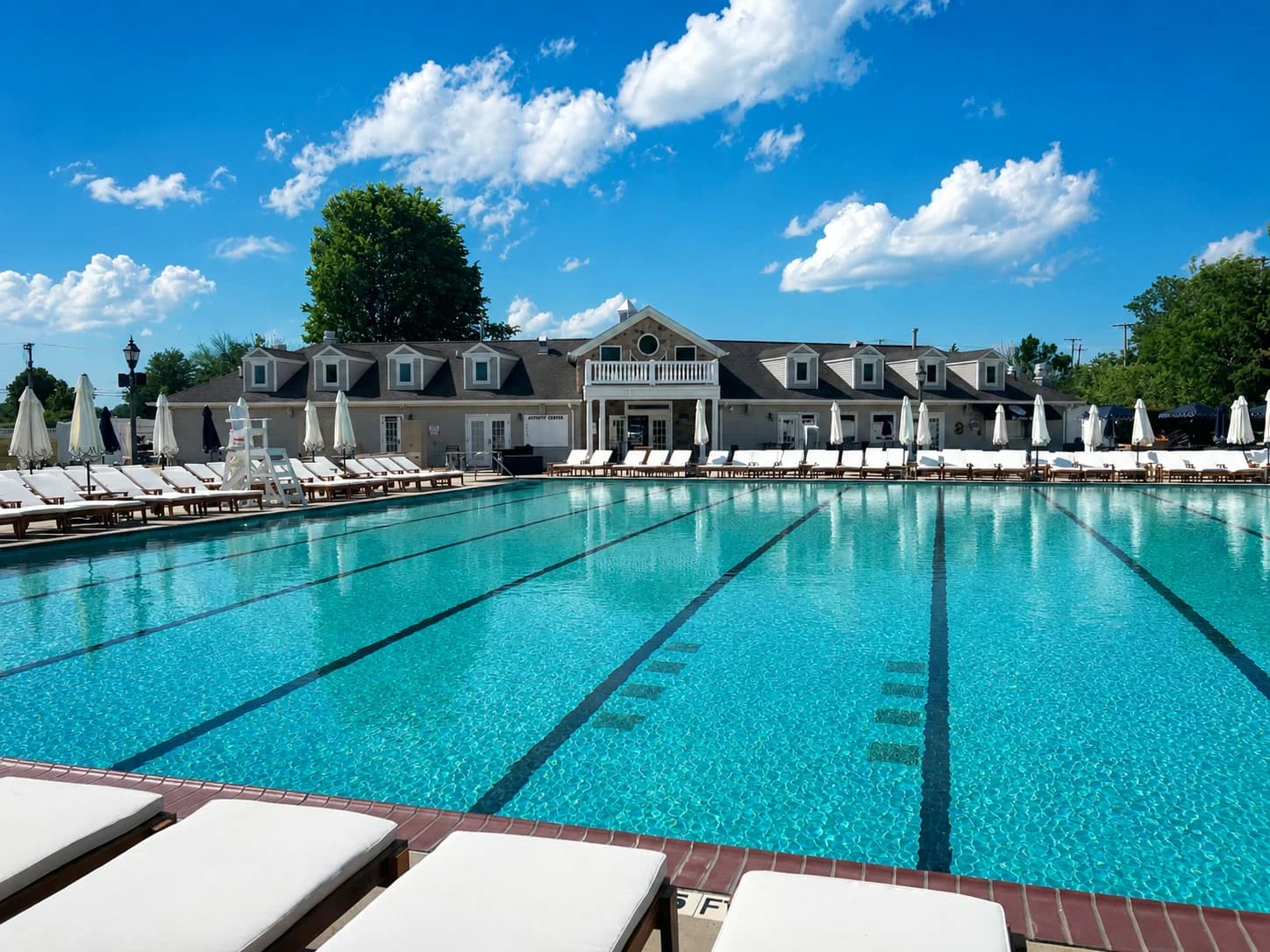 Howell Pointe pool deck